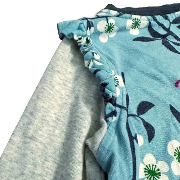 Tea Collection | Faux Layered Wrap Neck Dress (4) - Picture 3 of 6